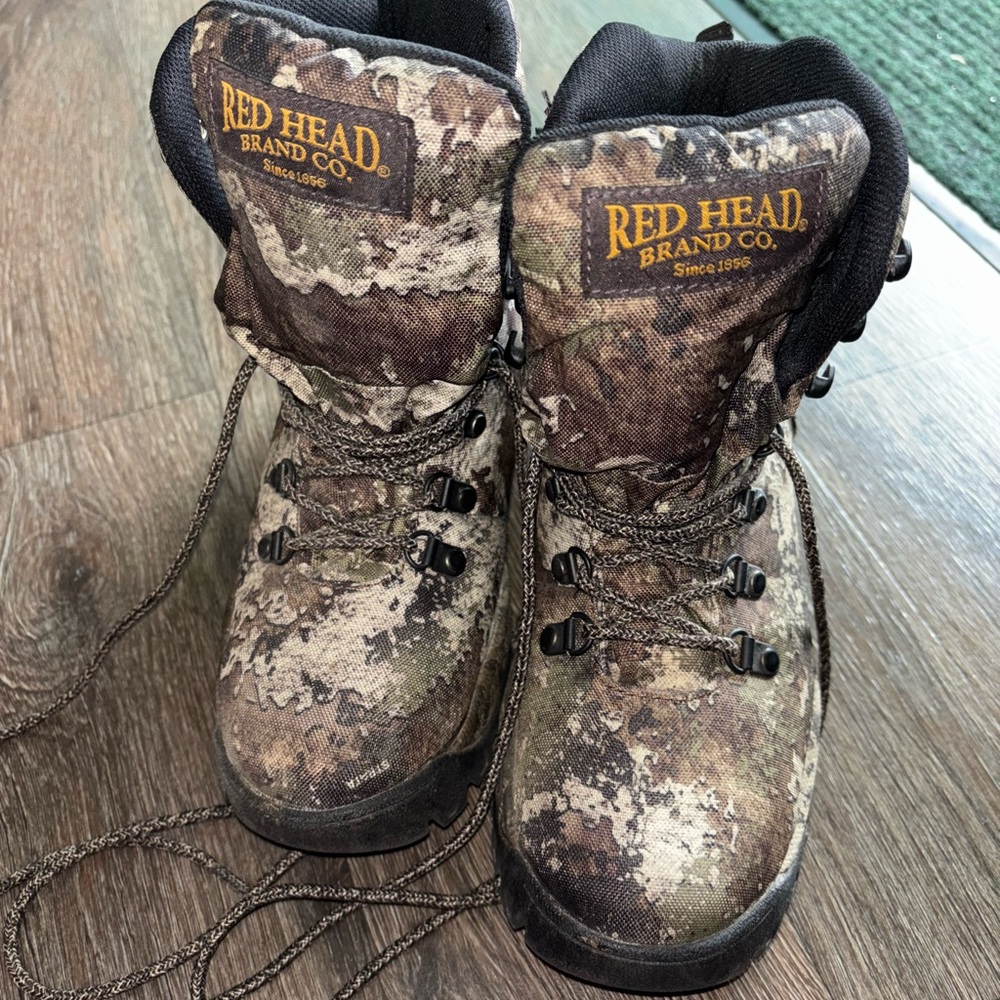 RedHead boys 5 Camouflage Outdoor Boots